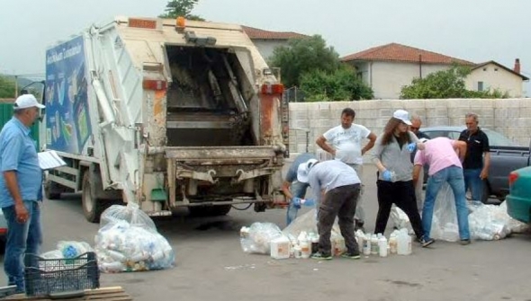 Πραγματοποιήθηκε η πρώτη συλλογή κενών συσκευασιών φυτοπροστατευτικών προϊόντων στη Βέροια