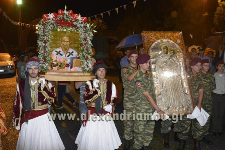 Ι.Ν. Αγίου Αλεξάνδρου Αλεξάνδρειας: Λιτάνευση της Εικόνας &amp; των Λειψάνων του Αγίου καθώς και της Ιερής Εικόνας της Παναγίας της Μελικιώτισσας