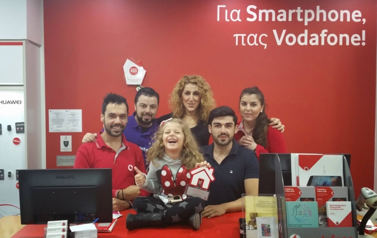 Για δεύτερη χρονιά Bραβείο Eξυπηρέτησης Πελατών στο κατάστημα VODAFONE Αλεξάνδρειας