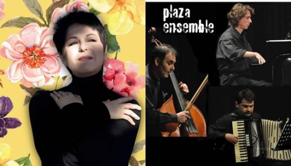 Η Σόνια Θεοδωρίδου με τους «Plaza Ensemble», στο Χώρο Τεχνών Βέροιας το Σάββατο 10 Μαΐου