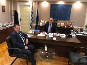 Συναντήσεις με υπουργούς και στελέχη από την Ημαθία είχε στην Αθήνα ο Αντιπεριφερειάρχης Κώστας Καλαϊτζίδης