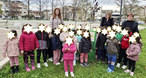 Δράση δενδροφύτευσης από τους μαθητές του 7ου Νηπιαγωγείου Αλεξάνδρειας