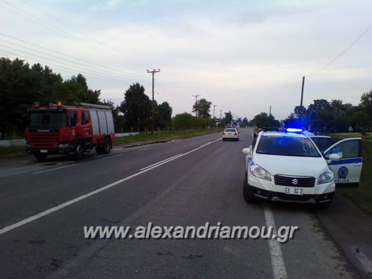 Γυναίκα με απώλεια αισθήσεων σε πρανές της Π.Ε.Ο. Βέροιας - Θεσσαλονίκης