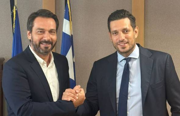 Συνάντηση Τάσου Μπαρτζώκα με τον Αν. Υπουργό Μεταφορών Κωνσταντίνο Κυρανάκη για την ασφάλεια των μαθητών του ΕΠΑΛ Αλεξάνδρειας