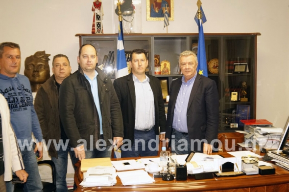 Θέματα ασφάλειας και αστυνόμευσης στο Δήμο Αλεξάνδρειας στη σύσκεψη του Δημάρχου Αλεξάνδρειας Π. Γκυρίνη με την Π.Ο.ΣΥ.ΦΥ.