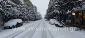 Ημαθία:H χιονισμένη Αλεξάνδρεια παραδωμένη στα ¨μαγικά¨ της Μήδειας(φωτορεπορτάζ και βίντεο)