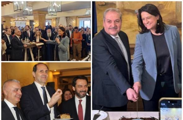 Η κοπή Πίτας της Δ.Ε.Ε.Π. ΝΔ Ημαθίας παρουσία της Υπουργού Νίκης Κεραμέως