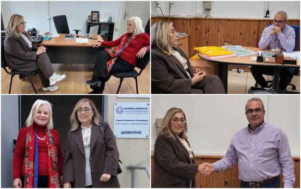 Επισκέψεις της Στέλλας Αραμπατζή στις μεταναστευτικές δομές Αλεξάνδρειας και Βέροιας (Βαρβάρες)