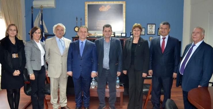 Επίσκεψη του δημάρχου Σηλυβρίας Οζκάν Ισικλάρ στον αντιπεριφερειάρχη Ημαθίας Κώστα Καλαϊτζίδη