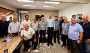 Τάσος Μπαρτζώκας: Στην Αντιπεριφέρεια για το σοβαρό ζήτημα της διάθεσης αρδευτικού νερού, το οποίο επηρεάζει άμεσα τους αγρότες μας και τις καλλιέργειές τους