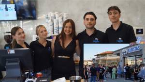 Εγκαίνια στο νέο Baristas Coffee στην Αλεξάνδρεια με πλήθος κόσμου και άρωμα καφέ!(φωτο-βίντεο)