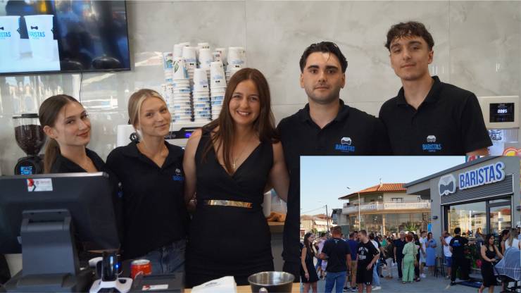 Εγκαίνια στο νέο Baristas Coffee στην Αλεξάνδρεια με πλήθος κόσμου και άρωμα καφέ!(φωτο-βίντεο)