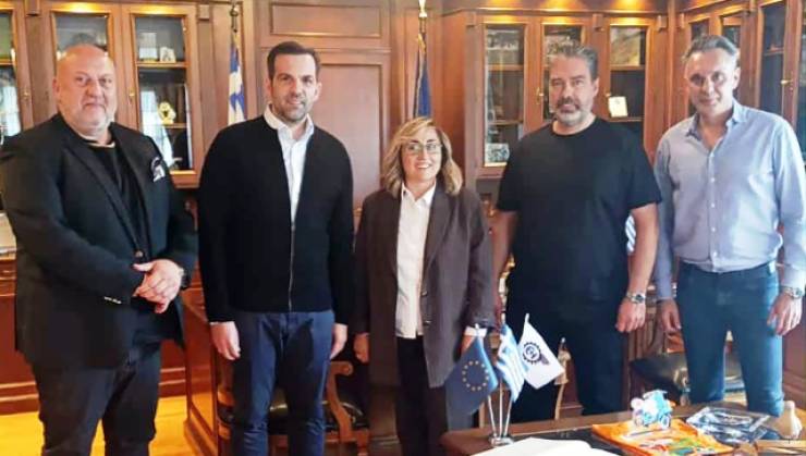 Η Στέλλα Αραμπατζή είχε συνάντηση με τη Διοίκηση του Επιμελητηρίου Ημαθίας για τη δημιουργία Ακαδημίας Επαγγελματικής Κατάρτισης