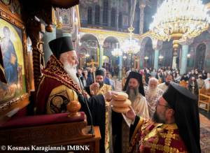 Πανηγυρικός Εσπερινός των Αγίων Αναργύρων στο Νησί - Χειροθεσία Πνευματικού, Πρωτοπρεσβύτερου π. Νικόλαου Γιοβάνου(φωτο)