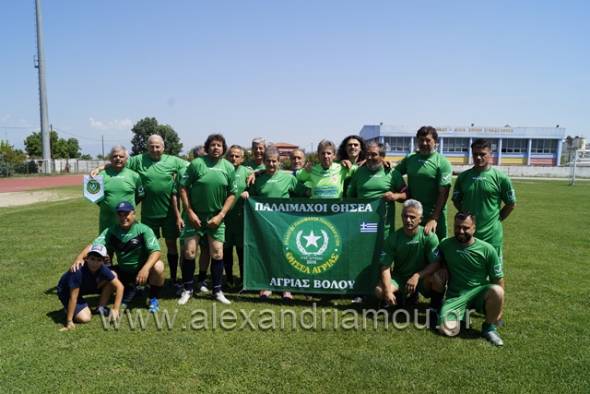 Φιλικός αγώνας μεταξύ Παλαιμάχων Αλεξάνδρειας και  Θησέα Αγριάς Βόλου