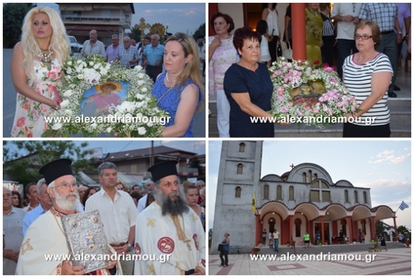 Περιφορά προς τιμήν της Αγίας Παρασκευής στην Κορυφή Ημαθίας (Φώτο - βίντεο)