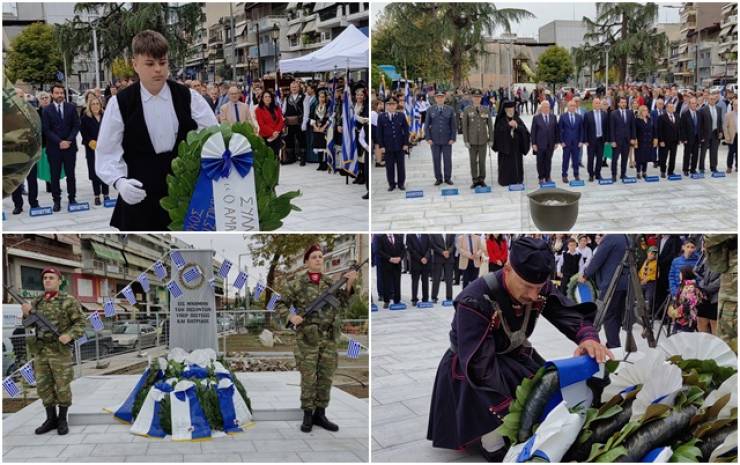 Κατάθεση Στεφάνων και Eπιμνημόσυνη δέηση στην Αλεξάνδρεια για την 113η Επέτειο Απελευθέρωσης της πόλης