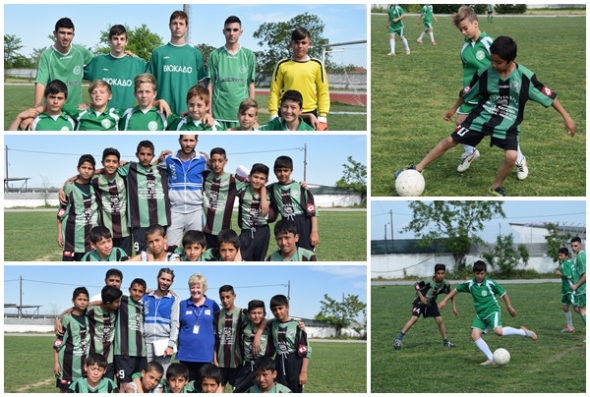 Ξεχωριστός αγώνας ποδοσφαίρου του ¨Μ. ΑΛΕΞΑΝΔΡΟΥ¨ Τρικάλων με ομάδα προσφύγων που φιλοξενούνται στο Δήμο  Αλεξάνδρειας