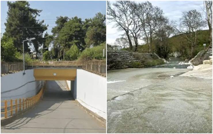 Απαγόρευση διέλευσης από το ρέμα “Κρασοπούλη” και την υπόγεια διάβαση στο Πλατύ Ημαθίας λόγω υψηλής στάθμης υδάτων