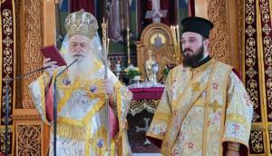 Αρχιερατικό συλλείτουργο στην Παναγία Αλεξανδρείας - Χειροτονία Διακόνου Ιερωνύμου Δημόκα