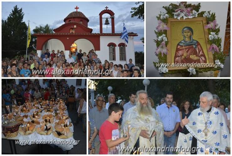 Πανηγυρίζει  το Ιερό Εξωκκλήσι της Αγίας Ειρήνης της Χρυσοβαλάντου στο Σχοινά Ημαθίας