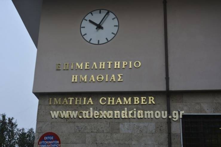 Ενημερωτική ημερίδα στο Επιμελητήριο Ημαθίας με θέμα τις 120 Δόσεις προς ΔΟΥ και ΕΦΚΑ για ελευθέρους επαγγελματίες και αγρότες