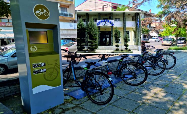 Έτοιμοι οι δύο σταθμοί κοινόχρηστων ποδηλάτων στην Αλεξάνδρεια