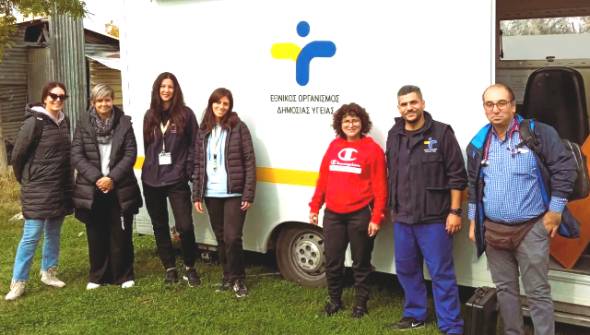 Εμβολιασμός των παιδιών της Παλαιόχωρας από τον ΕΟΔΥ σε συνεργασία με το Κέντρο Κοινότητας Δήμου Αλεξάνδρειας