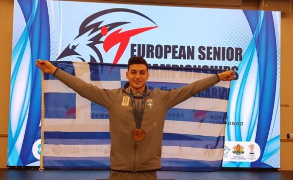 Χάλκινος πρωταθλητής Ευρώπης ο Κωνσταντίνος Χαμαλίδης, μέλος της προΟλυμπιακής ομάδας