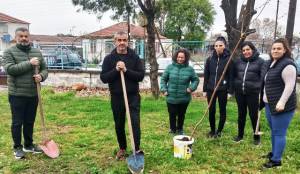 Δενδροφύτευση από το Δημοτικό Σχολείο Λουτρού!
