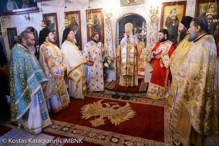 Η εορτή του Αγίου Αποστόλου Ανδρέου στον Πλάτανο Ημαθίας (φώτο)