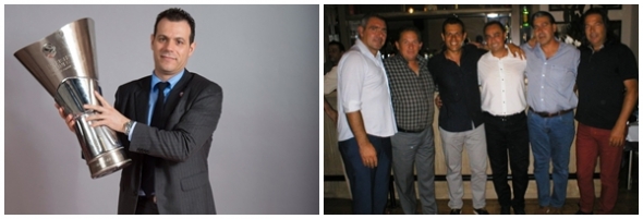 Ιτούδης &amp; Ταγκαλίδης σε μια βραδιά αναμνήσεων με φίλους στη Θεσ/κη