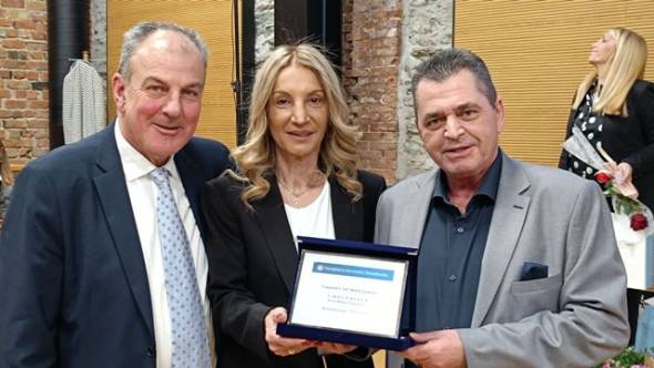 Βραβεύτηκε η Ελεονώρα Σαρκατζή για το έργο της στην εκδήλωση «Γυναίκες της Μακεδονίας»