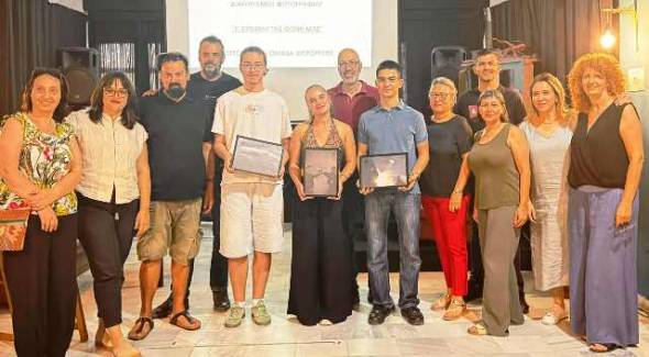 Τελετή ολοκλήρωσης διαγωνισμού φωτογραφίας στη Λέσχη Κινηματόδρασις