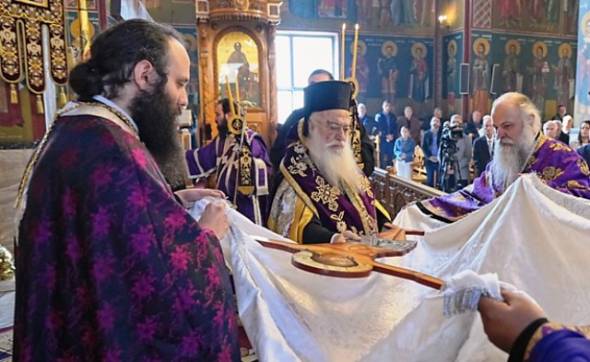 &Omicron; &Epsilon;&sigma;&pi;&epsilon;&rho;&iota;&nu;ό&sigmaf; &tau;&eta;&sigmaf; &Alpha;&pi;&omicron;&kappa;&alpha;&theta;&eta;&lambda;ώ&sigma;&epsilon;&omega;&sigmaf; &sigma;&tau;&eta;&nu; &Pi;&alpha;&nu;&alpha;&gamma;ί&alpha; &Alpha;&lambda;&epsilon;&xi;ά&nu;&delta;&rho;&epsilon;&iota;&alpha;&sigmaf; &Eta;&mu;&alpha;&theta;ί&alpha;&sigmaf;