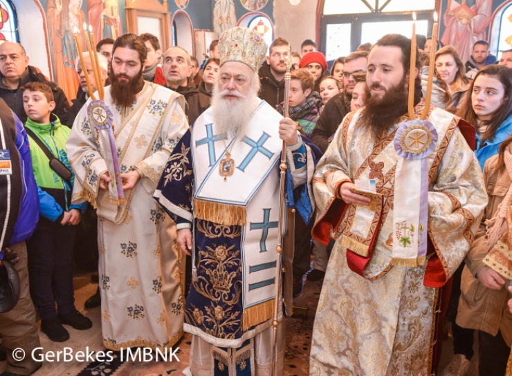 Πανηγύρισε ο ιερός ναός αγ. Σεραφείμ Σάρωφ στο χιονοδρομικό κέντρο Σελίου. Βασιλόπιτα για τους συνεργάτες του νεανικού πνευματικού έργου.(φωτο)