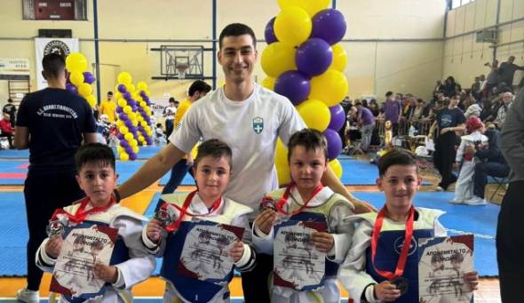 Φιλικοί αγώνες για τους 45 μικρούς αθλητές του &quot;Α.Σ. Φίλιππος&quot; στα Κύμινα