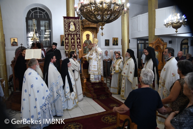 Η πανήγυρις του Αγίου Νικάνορος στην Αγκαθιά Ημαθίας. (φωτο)