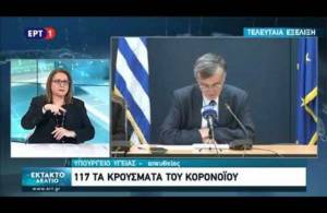 Κορoνοϊός:117 τα κρούσματα στην Ελλάδα - Κλείνουν θέατρα, κέντρα διασκέδασης, γυμναστήρια, παιδότοποι