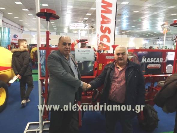 &#039;&#039;AGROTICA  2018&#039;&#039; : Επισκεφθείτε την επιχείρηση Γεωργικών Μηχανημάτων &quot;ΤΣΑΛΑΠΑΤΑΡΑΣ¨ του συντοπίτη μας Στέλιου Ρεβίθη-Αρβίθη