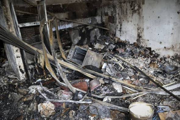 Φονική πυρκαγιά με τρεις νεκρούς σε πολυκατοικία (Φώτο)
