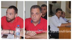 Οι νέοι πρόεδροι της ΚΕΔΑ, της ΔΕΥΑ και του ΟΠΑΚΟΜ του δήμου Αλεξάνδρειας