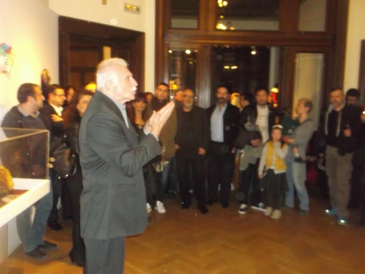 Με απόλυτη επιτυχία πραγματοποιήθηκαν  τα εγκαίνια της Έκθεσης «Μάσκες»