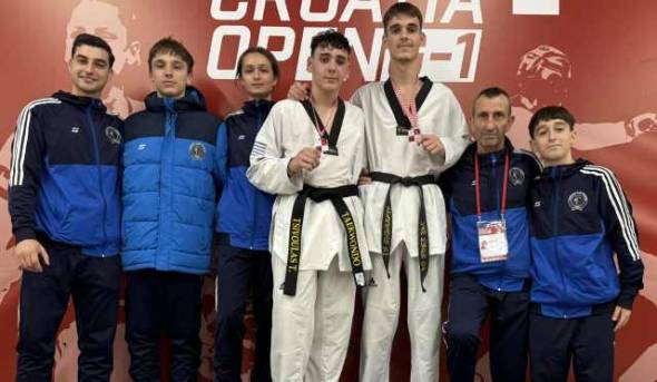 Δύο μετάλλια για τον ΑΣ ΦΙΛΙΠΠΟΣ ΑΛΕΞΑΝΔΡΕΙΑΣ στο διεθνές τουρνουά Croatia Open 2025