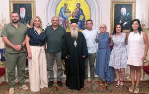 &Sigma;&upsilon;&nu;ά&nu;&tau;&eta;&sigma;&eta; &tau;&omicron;&upsilon; &Pi;&omicron;&iota;&mu;&epsilon;&nu;ά&rho;&chi;&omicron;&upsilon; &mu;&alpha;&sigmaf; &mu;&epsilon; &tau;&omicron; &nu;έ&omicron; &Delta;&iota;&omicron;&iota;&kappa;&eta;&tau;&iota;&kappa;ό &Sigma;&upsilon;&mu;&beta;&omicron;ύ&lambda;&iota;&omicron; &tau;&omicron;&upsilon; &Iota;&alpha;&tau;&rho;&iota;&kappa;&omicron;ύ &Sigma;&upsilon;&lambda;&lambda;ό&gamma;&omicron;&upsilon; &Eta;&mu;&alpha;&theta;ί&alpha;&sigmaf;