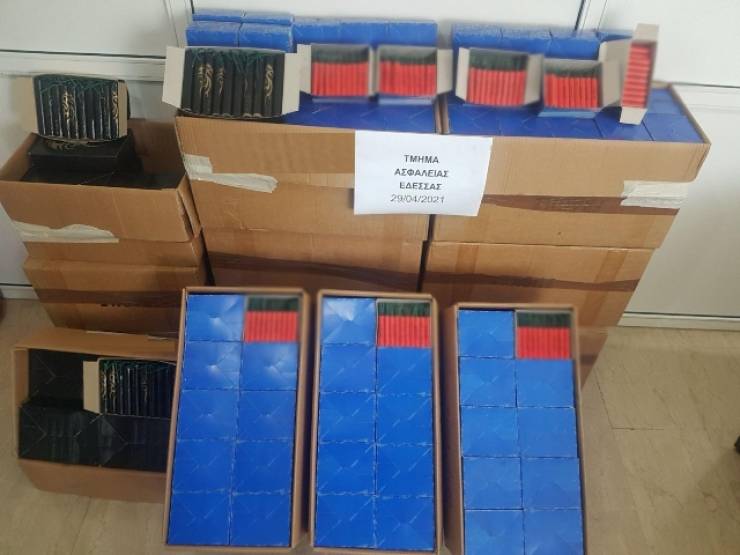 Συνελήφθη στην Ημαθία για παράνομη κατοχή κροτίδων - Εντοπίστηκαν πάνω από 24.700 κροτίδες στο κατάστημά του