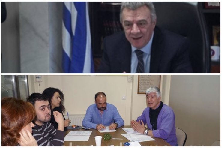 Εμπορικός Σύλλογος Αλεξάνδρειας - ΣΥΝΑΝΤΗΣΗ ΜΕ ΤΟ ΔΗΜΑΡΧΟ ΑΛΕΞΑΝΔΡΕΙΑΣ  - ΜΕ ΘΕΜΑ ΤΟΥΣ ΜΕΤΑΝΑΣΤΕΣ