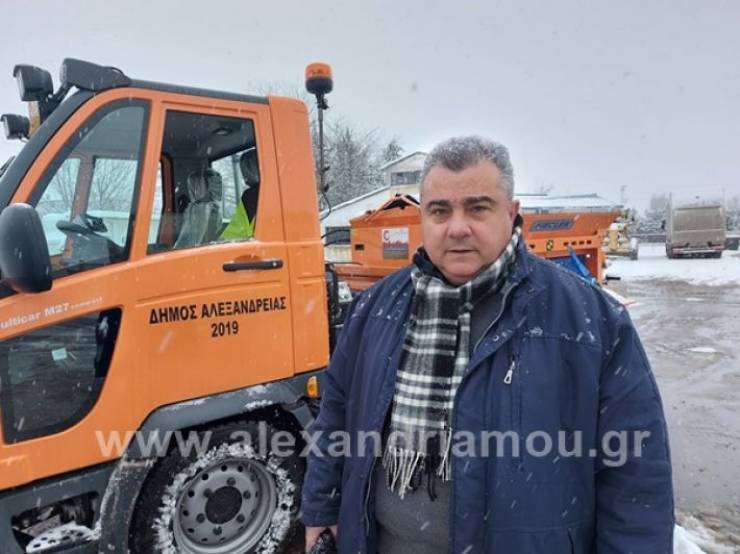 Στην κατάψυξη και ο Δήμος Αλεξάνδρειας - Τι δήλωσε ο Αντιδήμαρχος Ιερεμίας Κιοσέογλου για την επιχειρησιακή δράση(βίντεο)