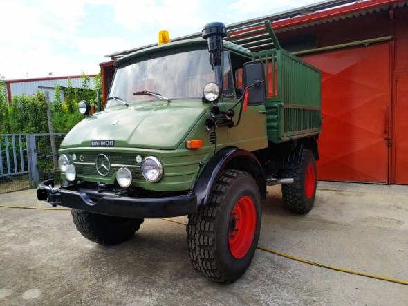 Πωλείται γεωργικό όχημα τύπου Unimog στην Αλεξάνδρεια Ημαθίας (φώτο)