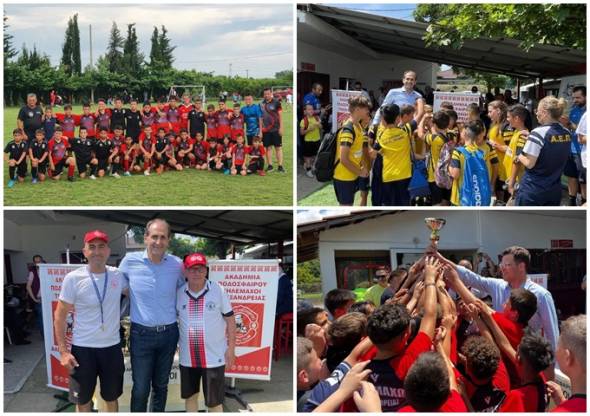 «Τηλέμαχοι Αλεξάνδρειας»: Με απόλυτη επιτυχία πραγματοποιήθηκε το 12ο Πανελλήνιο Τουρνουά Αναπτυξιακού Ποδοσφαίρου